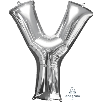 Image de 34'' LETTER Y SUPER SHAPE - SILVER