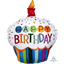 Image de RAINBOW BIRTHDAY CUPCAKE SUPERSHAPE