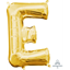 Picture of MINI SHAPE LETTER E  - GOLD (AIR FILLED)