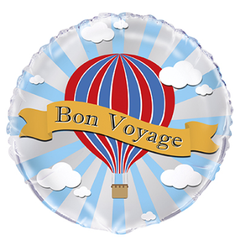 Image de 18" FOIL - HOT AIR BON VOYAGE