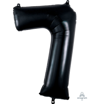 Image de 34'' NUMBER 7 SUPERSHAPE - BLACK