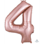 Picture of 34'' NUMBER 4 SUPERSHAPE - ROSE GOLD