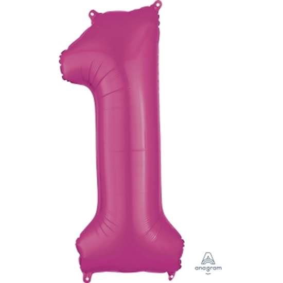 Image sur 34'' NUMBER 1 SUPERSHAPE - PINK