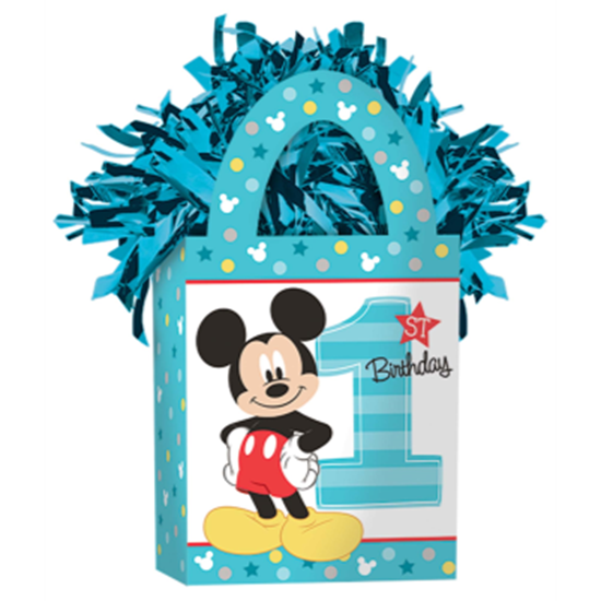 Picture of MICKEY MOUSE 1ST BIRTHDAY BALLOON WEIGHT