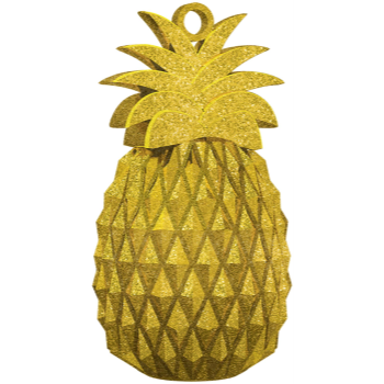 Image de GOLD PINEAPPLE BALLOON WEIGHT