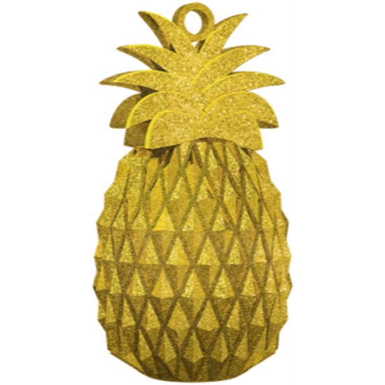 Image sur GOLD PINEAPPLE BALLOON WEIGHT