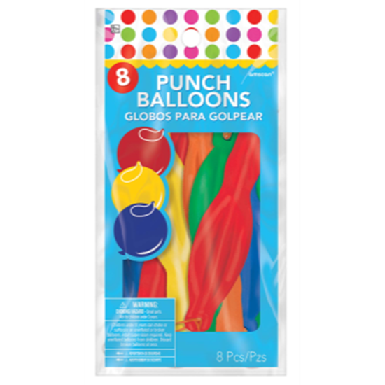 Picture of PUNCH BALLOONS 8/PKG