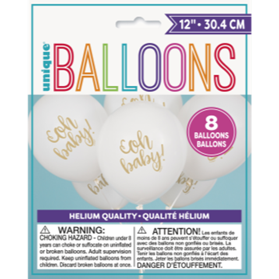 Image sur OH BABY 12" BALLOONS