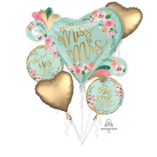 Image sur MINT TO BE FOIL BOUQUET