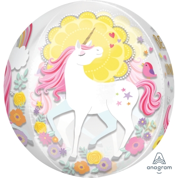 Picture of 21" UNICORN MAGICAL - ORBZ BALLOON