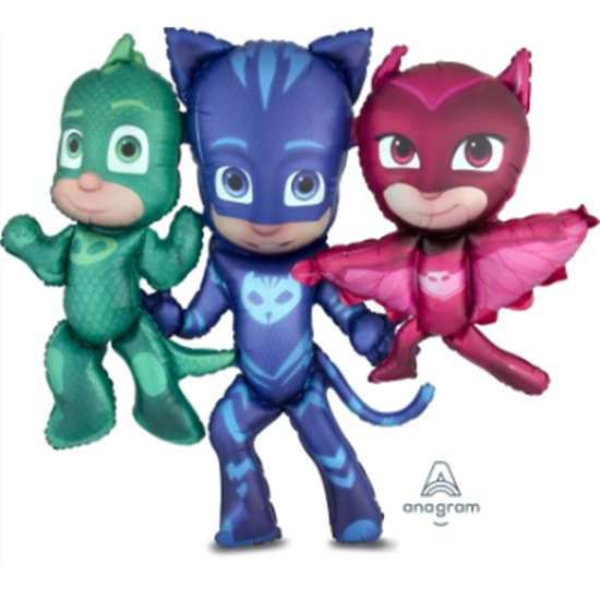 Image sur 50" PJ MASKS AIRWALKER - INCLUDES HELIUM