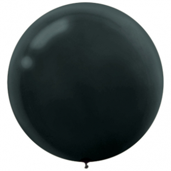 Picture of 24" BLACK LATEX BALLOONS - 25CT