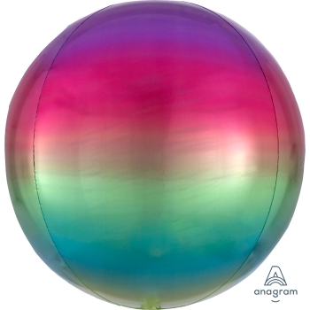 Image de 21'' RAINBOW OMBRE ORBZ BALLOON