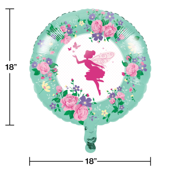 Picture of 18" FOIL - FAIRY SPARKLE FLORAL