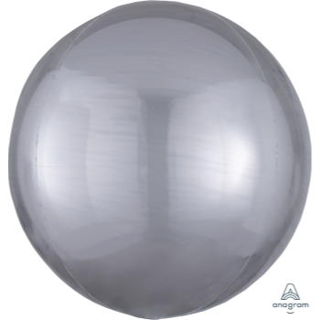 Image de 21'' SILVER ORBZ BALLOON