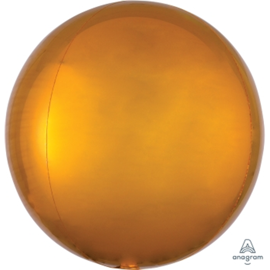 Picture of 21'' GOLD ORBZ BALLOON