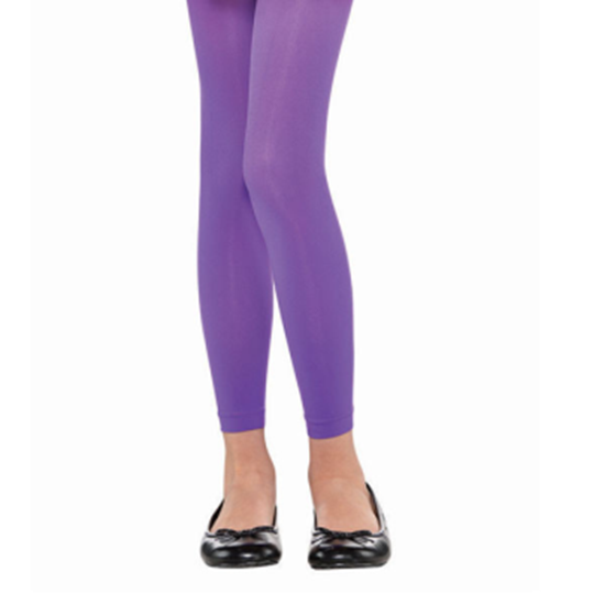 Picture of PURPLE FOOTLESS TIGHTS - CHILD