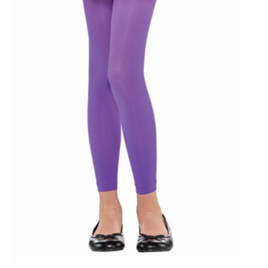 Image sur PURPLE FOOTLESS TIGHTS - CHILD