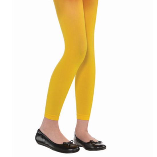 Image sur YELLOW FOOTLESS TIGHTS - CHILD