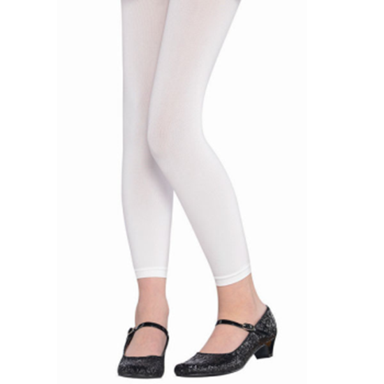 Picture of WHITE FOOTLESS TIGHTS - CHILD