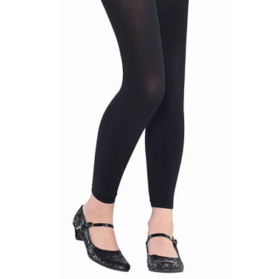 Image sur BLACK FOOTLESS TIGHTS - CHILD