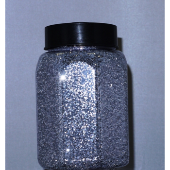 Image de 16oz GLITTER JAR - SILVER