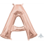Picture of MINI SHAPE LETTER A  - ROSE GOLD (AIR FILLED)