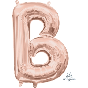 Image de MINI SHAPE LETTER B  - ROSE GOLD (AIR FILLED)