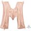 Picture of MINI SHAPE LETTER M  - ROSE GOLD (AIR FILLED)