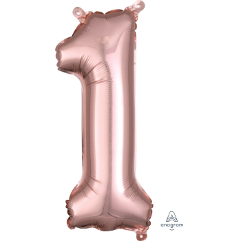 Image de MINI SHAPE NUMBER 1  - ROSE GOLD (AIR FILLED)