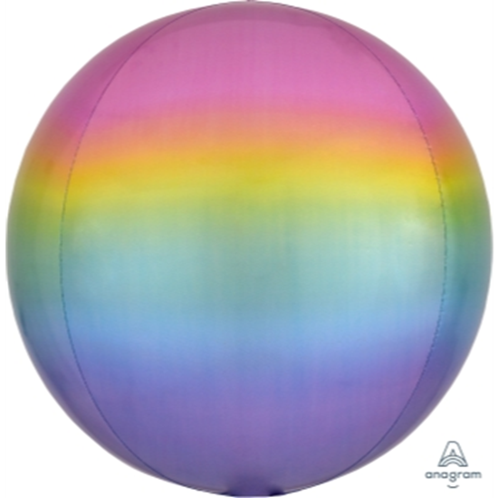 Picture of 21'' PASTELS OMBRE ORBZ BALLOON
