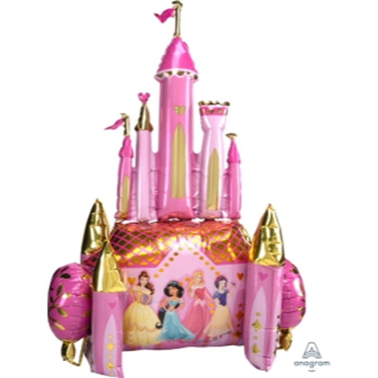 Image sur 55" PRINCESS CASTLE AIRWALKER - AIR FILLED