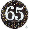 Image sur 65th - 18" FOIL BALLOON - SPARKLING BIRTHDAY