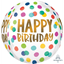 Picture of HAPPY BIRTHDAY DOTS ORBZ BALLOON