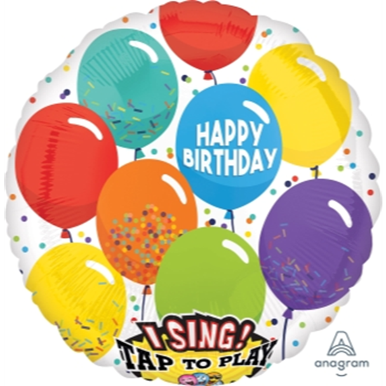 Picture of BIRTHDAY CELEBRATION SINGING FOIL BALLOON