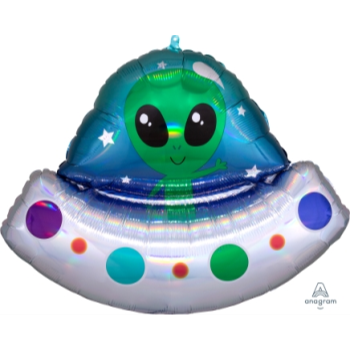 Picture of ALIEN SPACE SHIP IRIDESCENT SUPERSHAPE