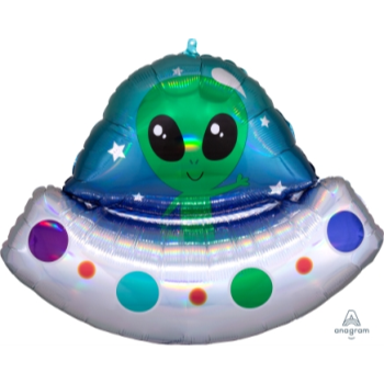 Image de ALIEN SPACE SHIP IRIDESCENT SUPERSHAPE