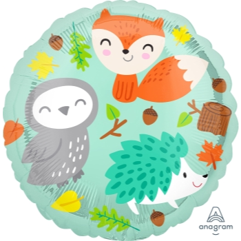 Image de 18" FOIL - WOODLAND CRITTERS