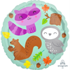 Image sur 18" FOIL - WOODLAND CRITTERS