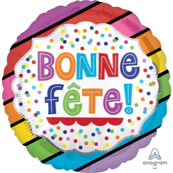 Image de 18" FOIL - BONNE FÊTE BANDES LUMINEUSES