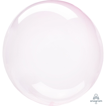 Picture of 21'' CRYSTAL CLEAR PINK ORBZ BALLOON