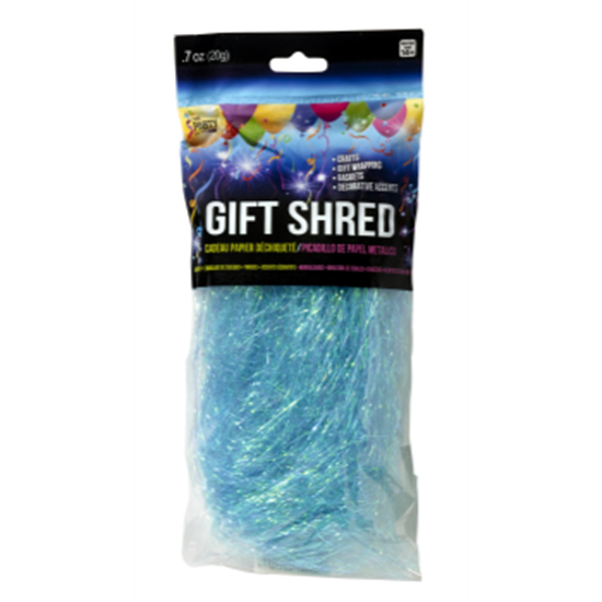 Image sur GIFT SHRED - LIGHT BLUE IRIDESCENT