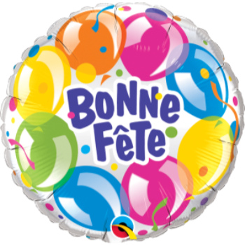 Image de 18" FOIL - BONNE FÊTE BALLON