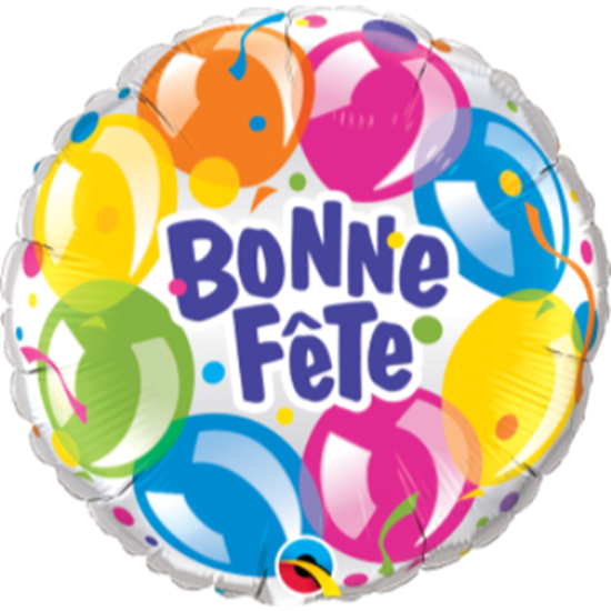 Picture of 18" FOIL - BONNE FÊTE BALLON