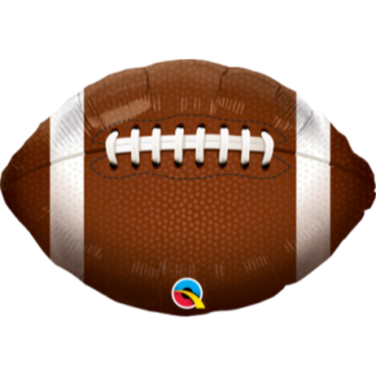 Image sur 18" FOIL FOOTBALL SHAPE