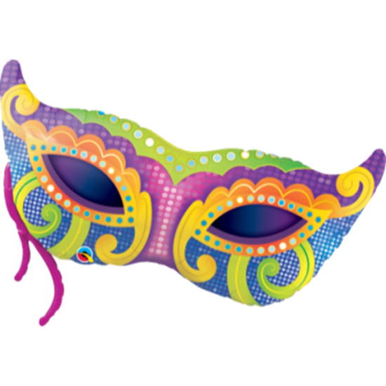 Picture of MARDI GRAS MASK SUPERSHAPE