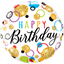 Image de 18" FOIL - BIRTHDAY GLITTER DOTS
