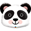Picture of PRECIOUS PANDA HEAD SUPERSHAPE