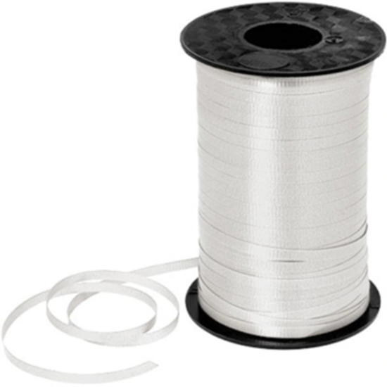 Image sur WHITE CRIMPED CURLING RIBBON 500 YRDS 
