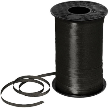 Image de BLACK CRIMPED CURLING RIBBON 500 YRDS 